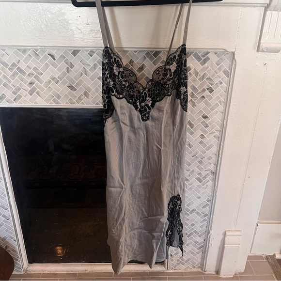Vintage Victoria Secret Silk Sleep Slip Dress - Picture 1 of 5